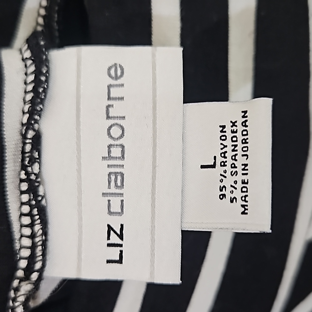 Liz Claiborne Women's Striped Maxi Skirt Size Large - Picture 6 of 8